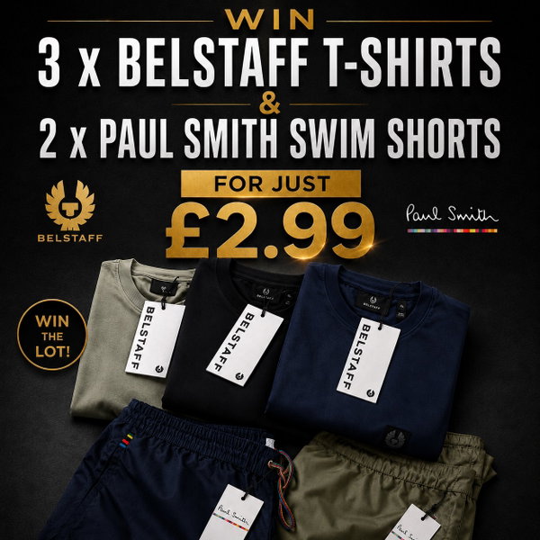 Holiday Bundle - 3 x Belstaff T-Shirts + 2 x Paul Smith Swim Shorts featured image