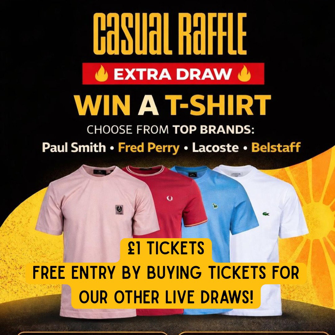 Bonus T-shirt Raffle