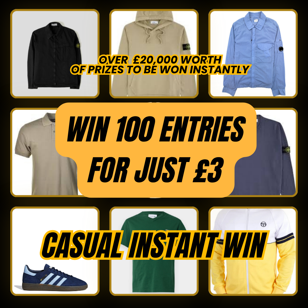 Win 100 Entries into the Casual Instant Win! featured image