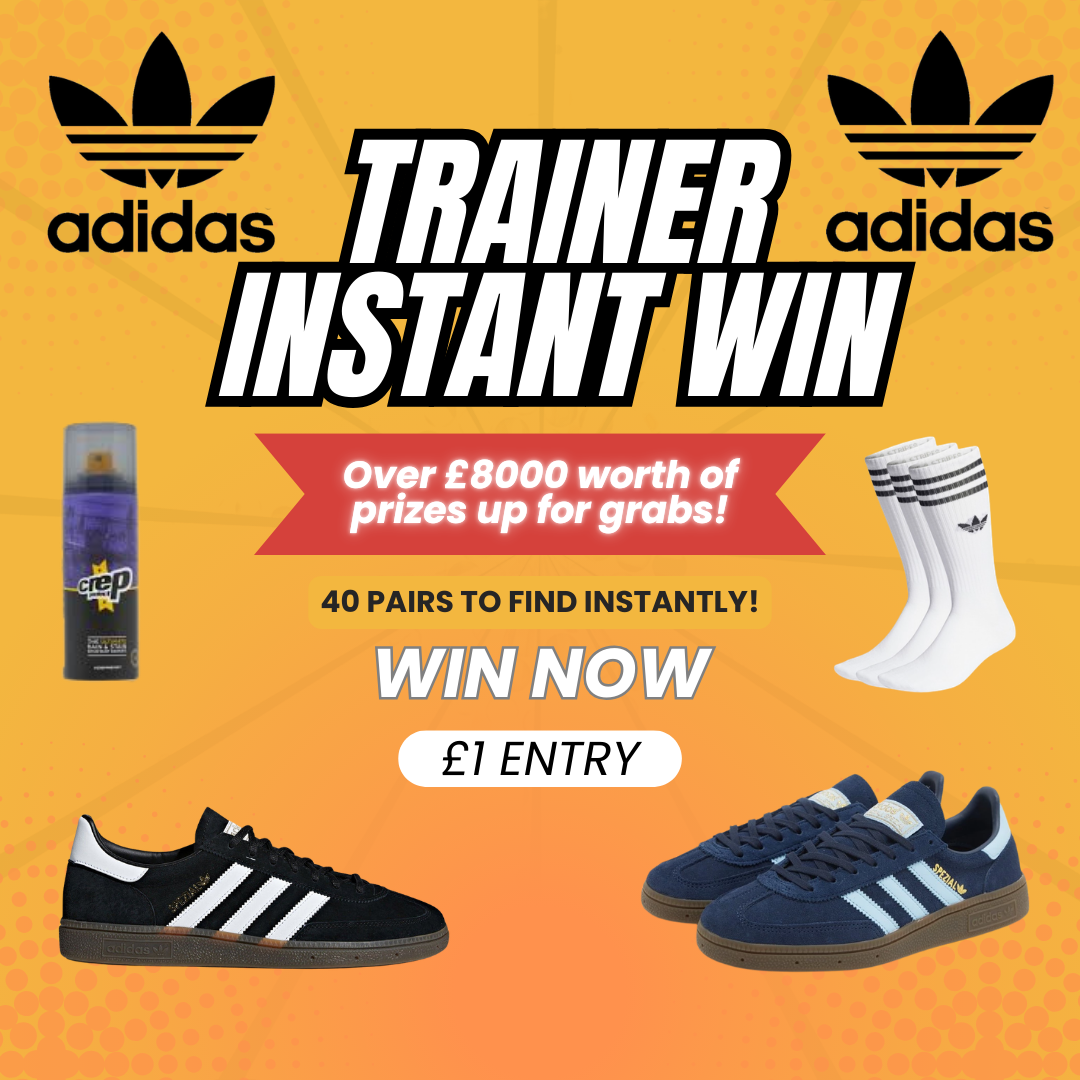 Trainer Instant Win! £8000 Worth of prizes