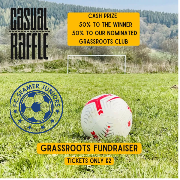 GRASSROOTS GIVEAWAY - 50/50 DRAW - Seamer U14s featured image