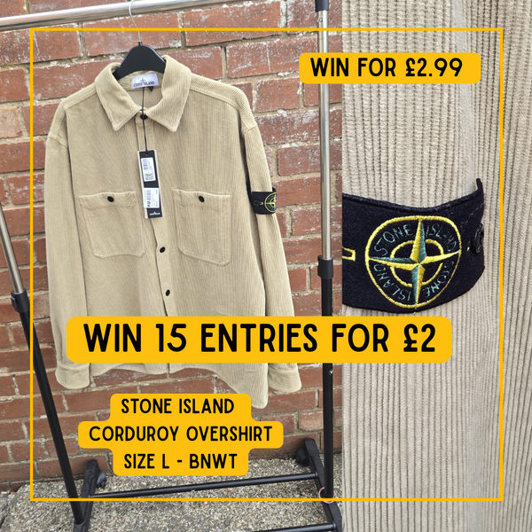 ODDS CRUSHER - Win 15 Entries into the Stone Island Overshirt featured image