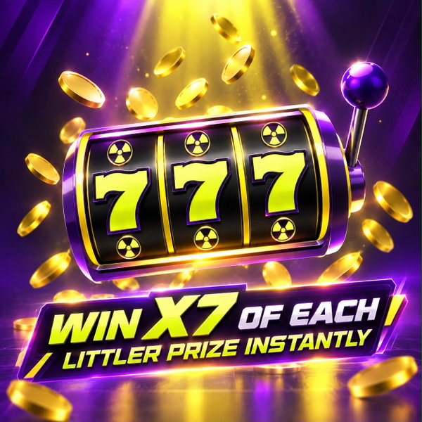 ☢️🎰 LUCKY LITTLER 777 + FALLOUT DARTS END PRIZE featured image