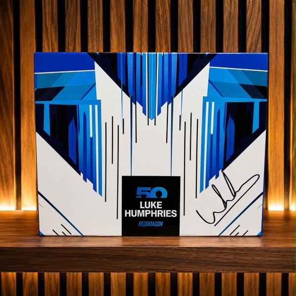 LIVE DRAW · HAND SIGNED LUKE HUMPHRIES 50 YEAR PLAYER EDITION DARTS
