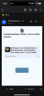 Winner Mitch Green background