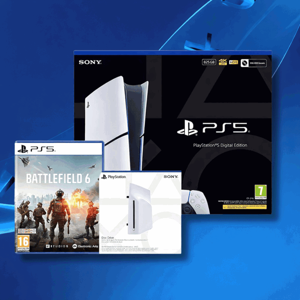 🔴 LIVE DRAW · PLAYSTATION 5 DIGITAL EDITION + DISC DRIVE + BATTLEFIELD 6 featured image