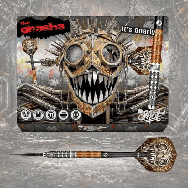 LIVE DRAW · NEW SHOT GNARLY GNASHA 95% TURBO POINT DARTS