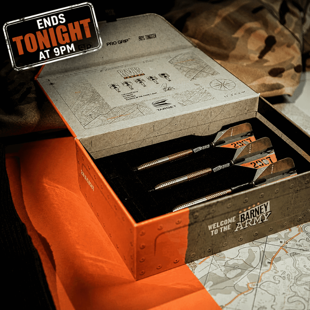 LIVE DRAW · RVB LEGACY LIMITED EDITION DARTS featured image