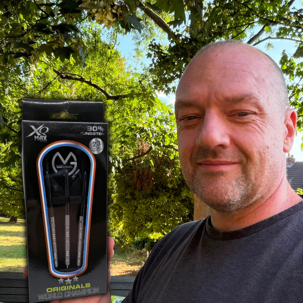 LIVE DRAW · XQ MAX ORIGINALS 23G DARTS