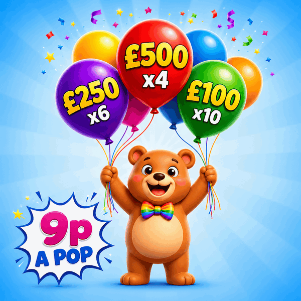 🎈 9P POPPER · £500 INSTANT WINS featured image