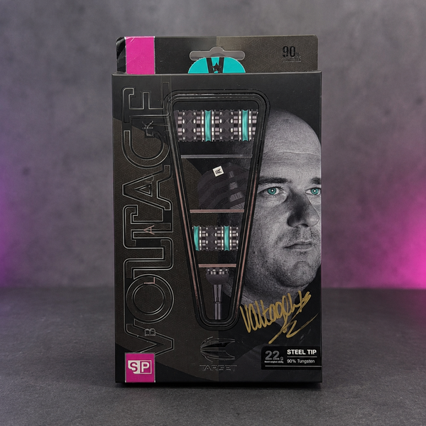 HAND SIGNED ROB CROSS TARGET BLACK EDITION DARTS