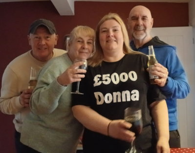 Winner Donna P. background