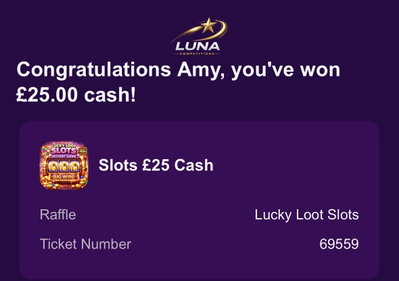 Winner Amy Silcock background
