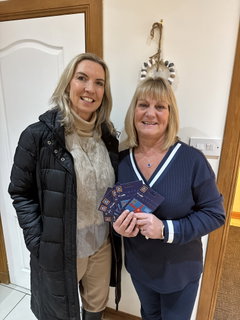 Winner Helen Gray, Aberdeen background