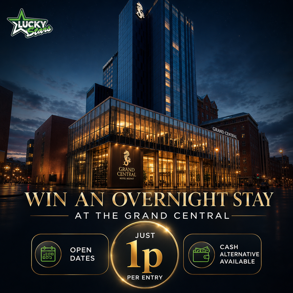 Overnight Stay at The Grand Central – Just 1p Entry! featured image