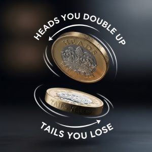 HEADS OR TAILS INSTANT WIN HEADS YOU DOUBLE UP TAILS YOU LOSE featured image