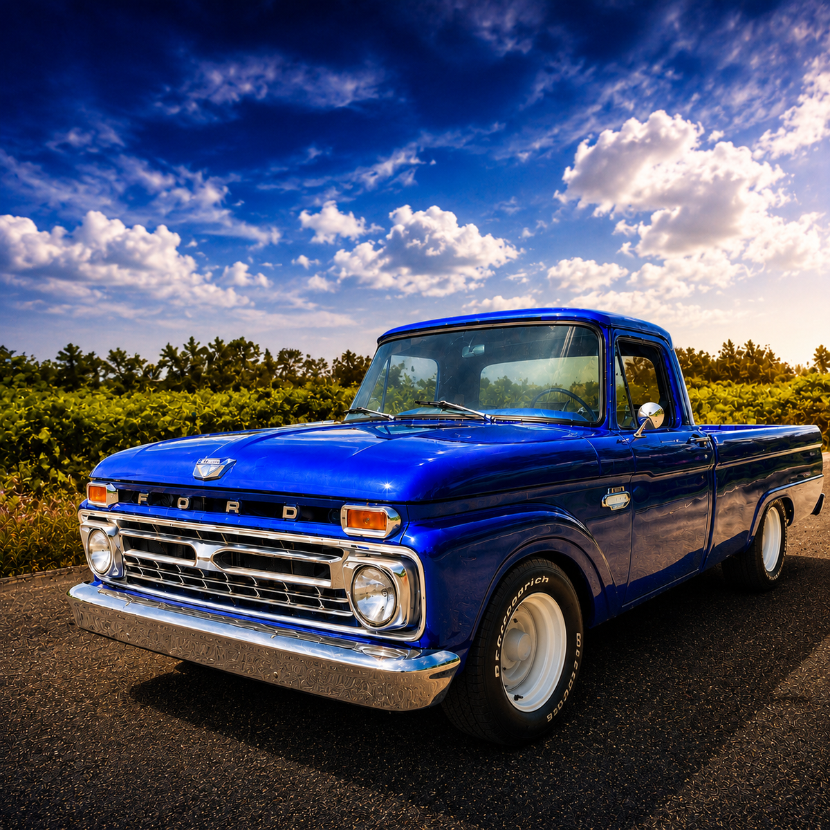 WIN - 1966 FORD F100 V8 AMERICAN TRUCK