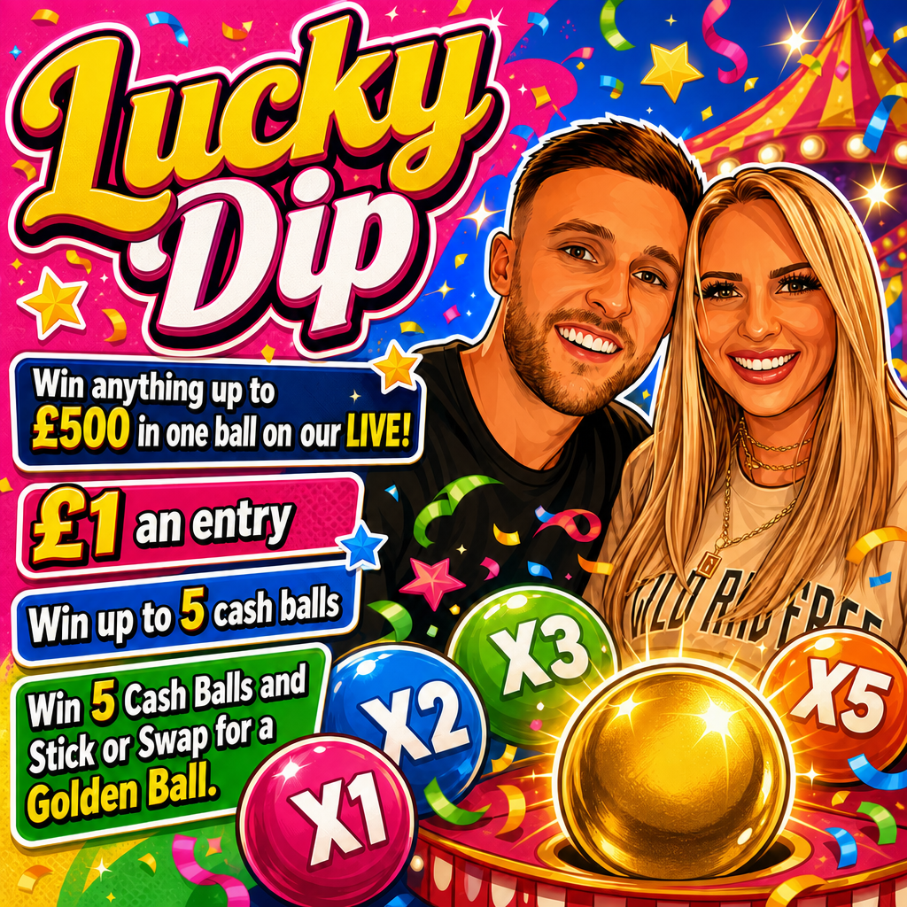 🎉💷Lucky Dip Cash Ball Live💷🎉 £5500 Prize Pool featured image