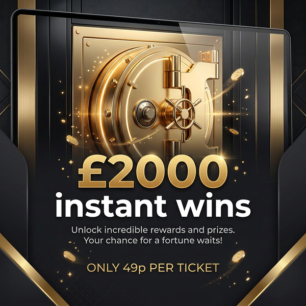 β‘ Β£2000 INSTANT WINS JUST 49P PER TICKET!β‘ featured image