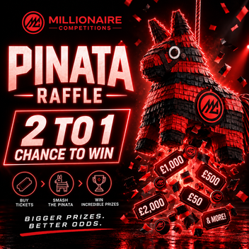 Winner daniel B. - 🎉 PIÑATA  – 2 TO 1 CHANCE TO WIN! 🎉