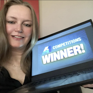 Winner Claire Gray background