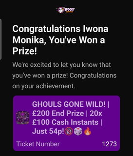 Winner Iwona Monika Zelek background