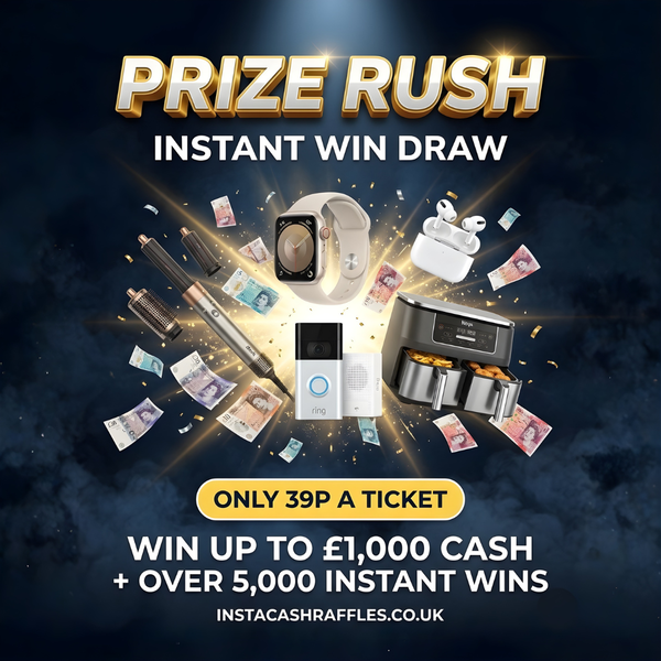 🏆 PRIZE RUSH — WIN UP TO £1,000 CASH featured image