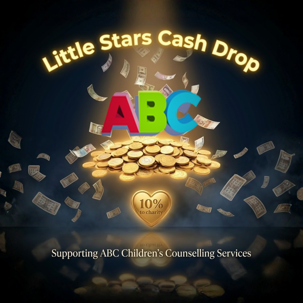 🌟 Little Stars Cash Drop — In Aid of ABC Children's Counselling Services, featured image