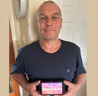Winner Kev Hope background