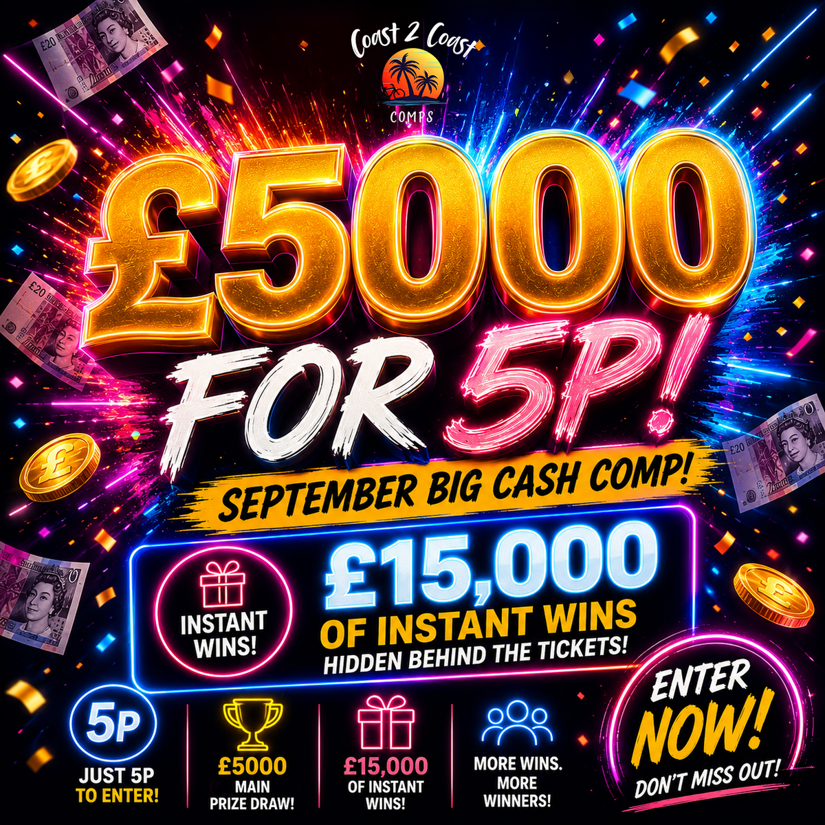 £5,000 for 5p! featured image