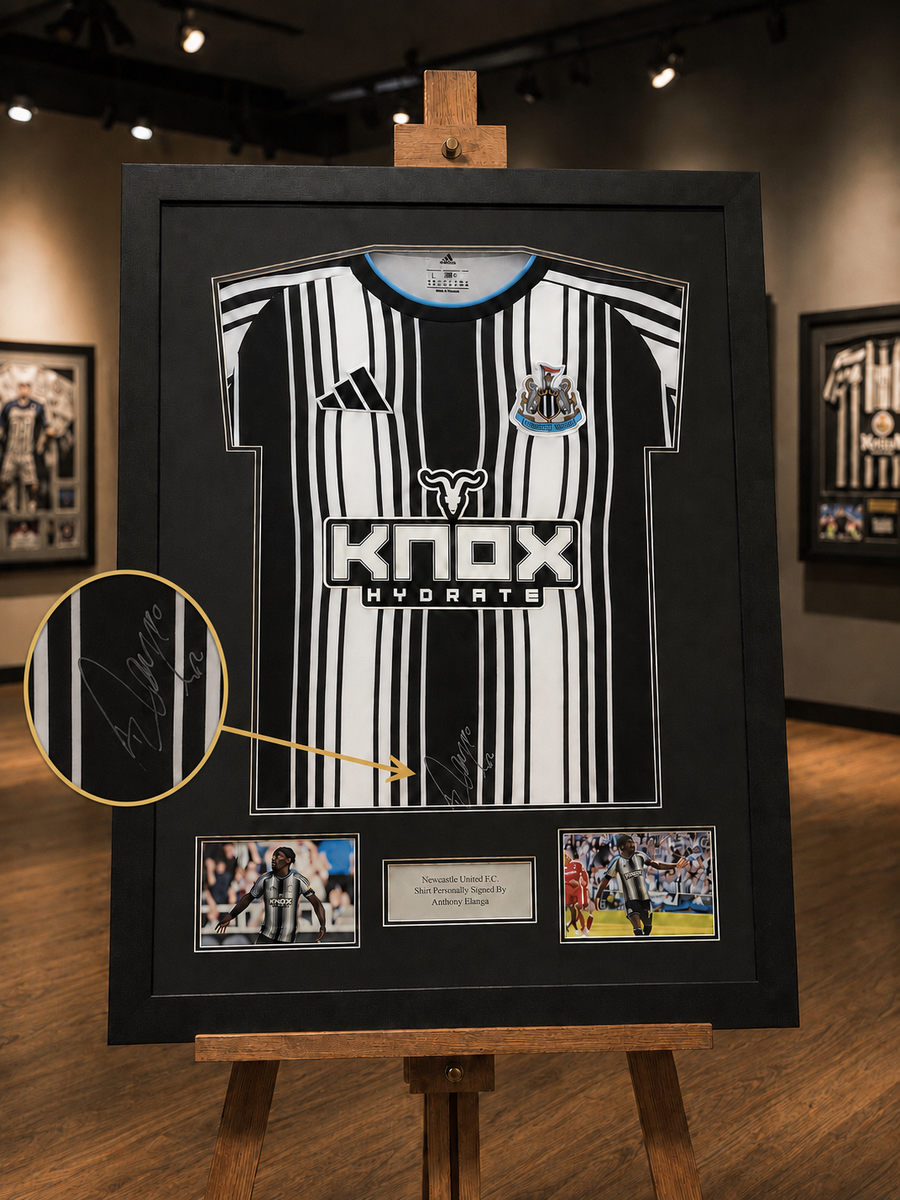Elanga signed and framed new season shirt featured image
