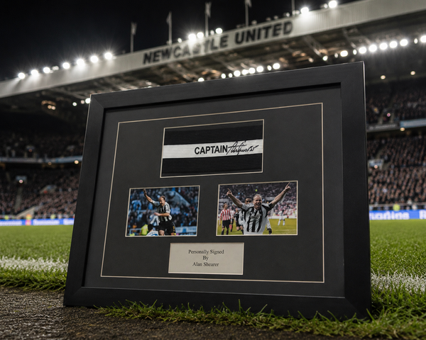 ⚫⚪ NEW COMPETITION – ALAN SHEARER SIGNED CAPTAIN'S ARMBAND DISPLAY ⚫⚪ featured image