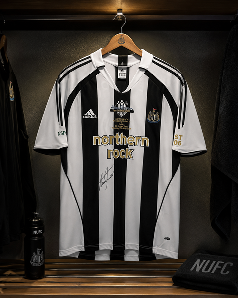 ⚫⚪ ALAN SHEARER – PERSONALLY SIGNED TESTIMONIAL SHIRT! ⚫⚪ featured image