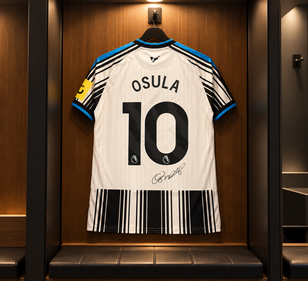 Will Osula signed name and number home shirt featured image