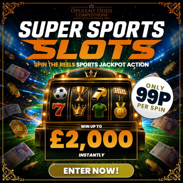 🏆🎰 SUPER SPORTS SLOTS – WIN UP TO £2,000 INSTANTLY! 🎰🏆