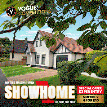 Win this Amazing Family Show Home or £200,000 Cash