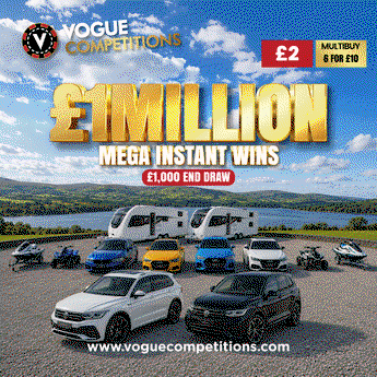 £1MILLION MEGA INSTANT WINS