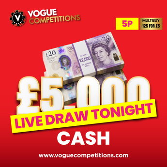 Win £5,000 Cash