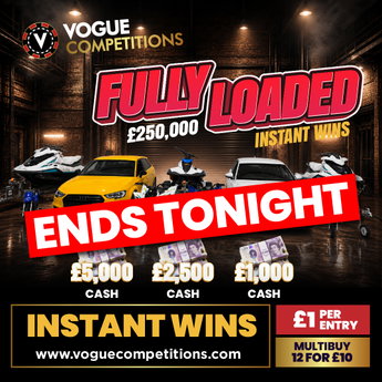 FULLY LOADED £250,000 INSTANT WINS