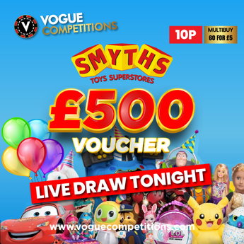 Win a £500 Smyths Voucher
