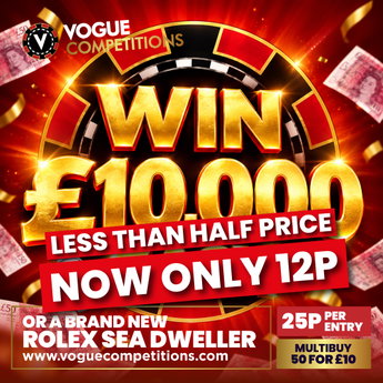 Win a Brand New Rolex Sea-Dweller or £10,000