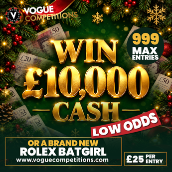 Win a Brand New Rolex Batgirl or £10,000