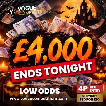 WIN £4,000 CASH FOR 4P