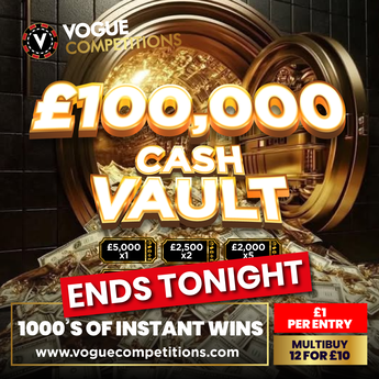 £100,000 CASH VAULT