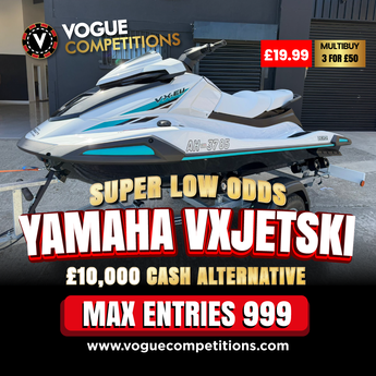 Win £10,000 Cash - Super Low Odds