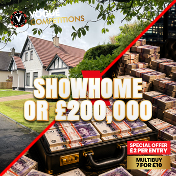 Win this Amazing Family Show Home or £200,000 Cash