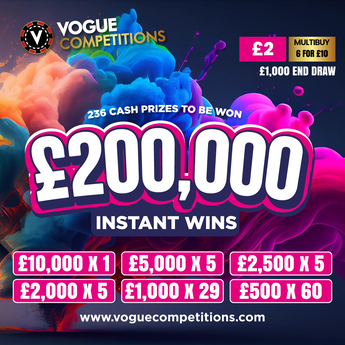£200,000 INSTANT WINS