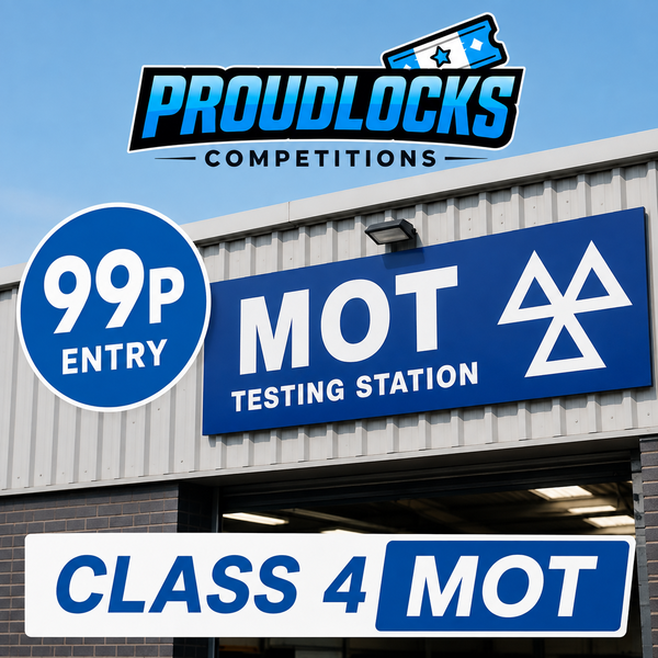 🚗WIN A CLASS 4 MOT TEST FOR JUST 99P!🚗 featured image