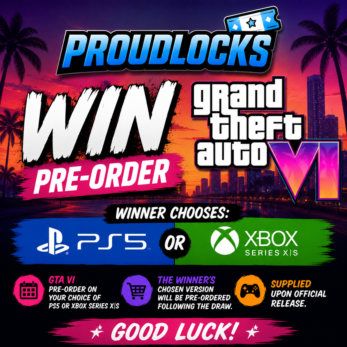 🎮🔥 WIN A GTA VI PRE-ORDER – PS5 OR XBOX SERIES X|S FOR JUST 99P!🔥🎮 featured image