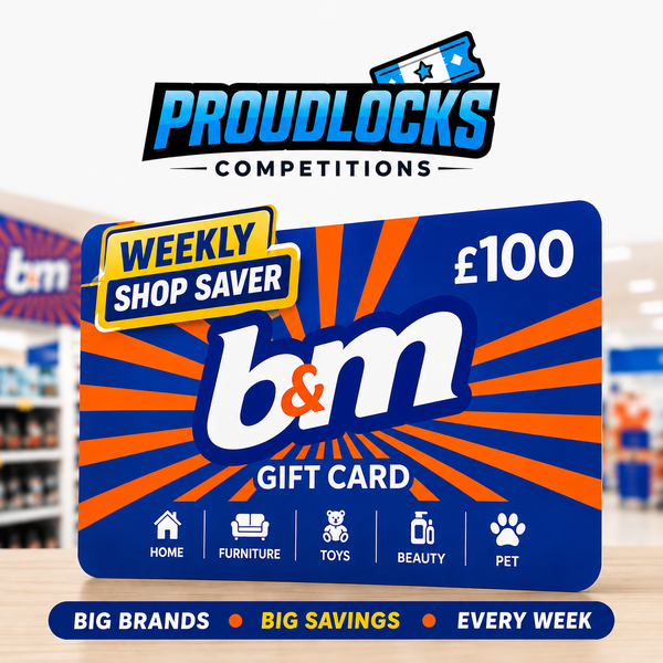 🛒💷 WEEKLY SHOP SAVER – WIN A £100 B&M GIFT CARD! JUST £1💷🛒 featured image